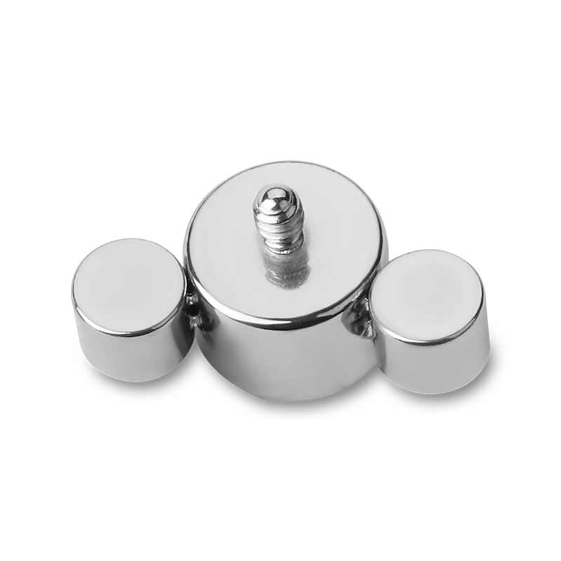 Накрутка Кластер Swarovski 3K 1.2 мм Amethyst Cryst титан