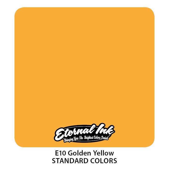 Краска для тату Eternal Golden Yellow