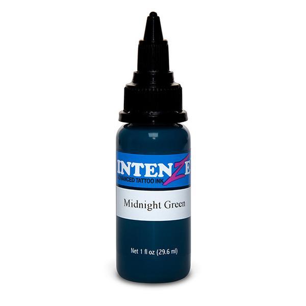 Краска для тату Intenze Midnight Green