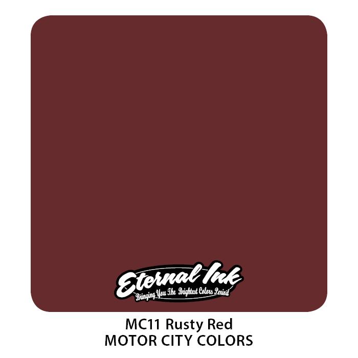 Краска для тату Eternal Rusty Red