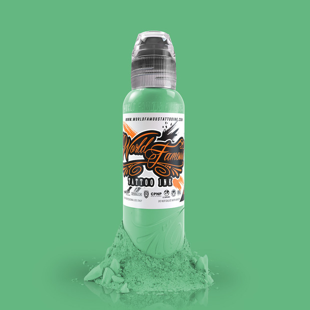 Краска для тату World Famous Columbus Seafoam