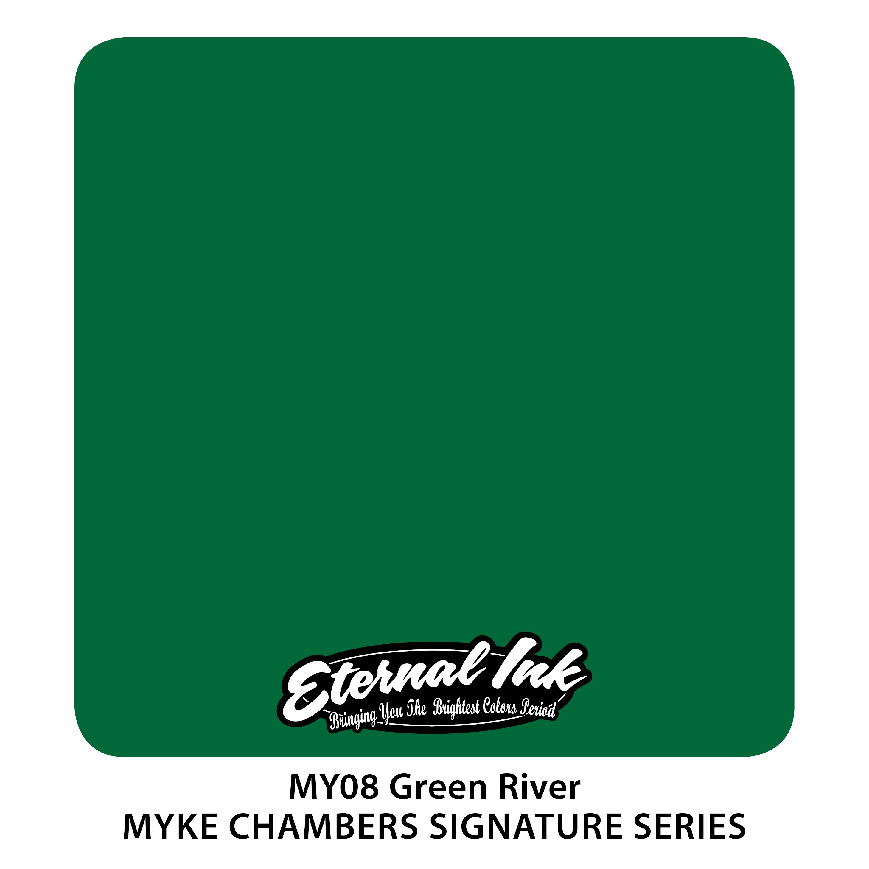 Краска для тату Eternal Green River