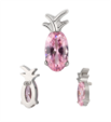 Накрутка 1.2 Ананас Pink crystal титан