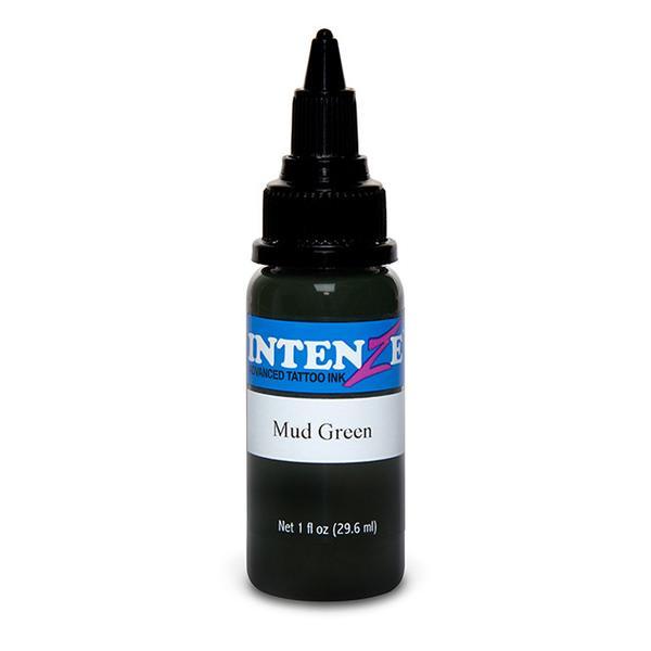Краска для тату Intenze Mud Green