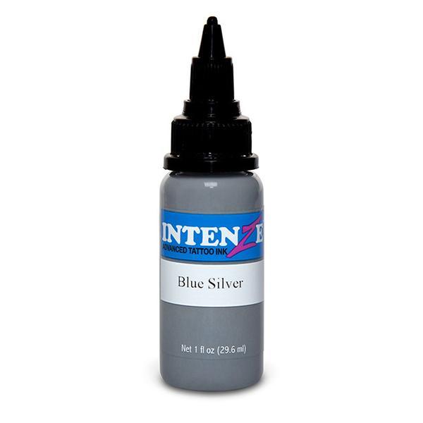 Краска для тату Intenze Blue Silver