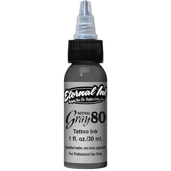 Краска для тату Eternal Neutral Gray 80