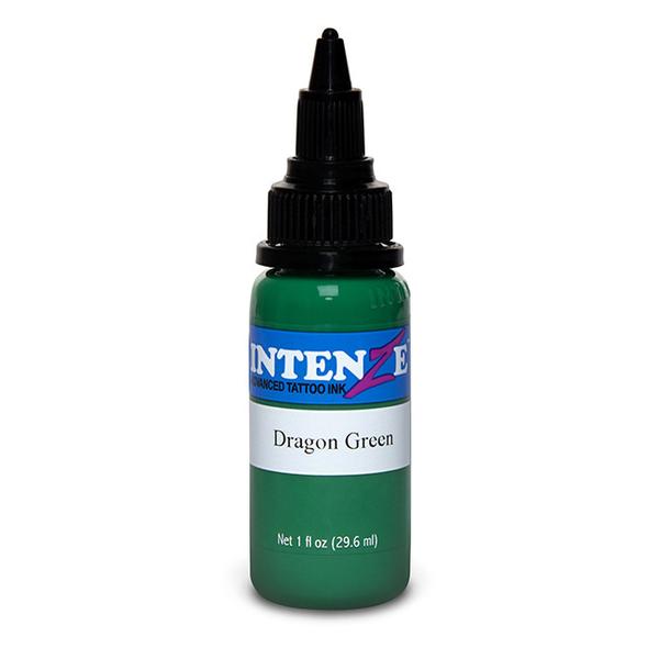 Краска для тату Intenze Dragon Green