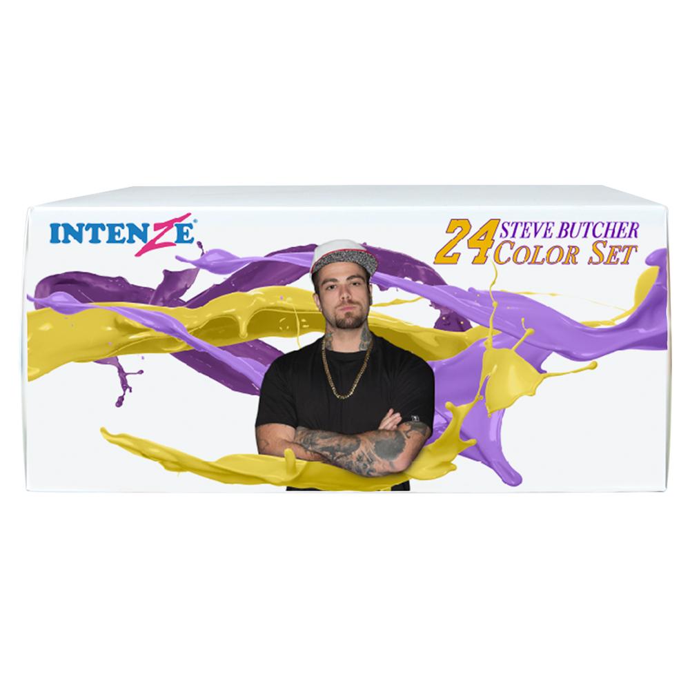 Набор красок Intenze 30 мл Steve Butcher 24 Color Set - 24 шт